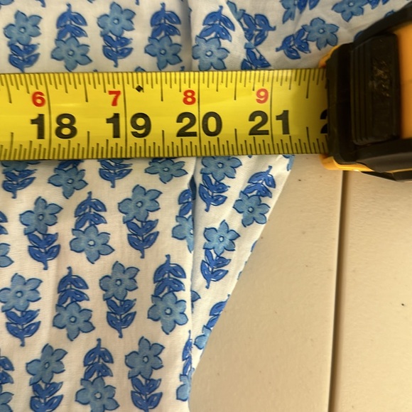 Vineyard Vines Seastitch Block Print Floral gauze dress - size medium - Picture 13 of 15